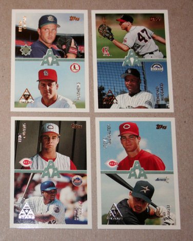 1996 TOPPS BASEBALL - AAA Stars Complete Sub-Set