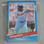1991 DONRUSS BASEBALL - Kansas City Royals Team Set