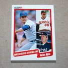 1990 FLEER BASEBALL - Texas Rangers Team Set + Update Series