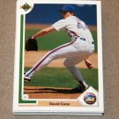 1991 UPPER DECK BASEBALL - New York Mets True Team Set (Low/High/Final)