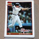 1991 TOPPS BASEBALL - Detroit Tigers Team Set + Traded Series