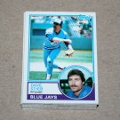 1983 TOPPS BASEBALL - Toronto Blue Jays Team Set + Traded Series