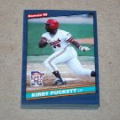 1986 DONRUSS BASEBALL - Minnesota Twins Team Set