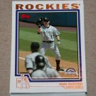 2004 TOPPS BASEBALL - Colorado Rockies Team Set (Series 1 & 2)
