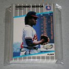 1989 FLEER BASEBALL - Atlanta Braves Team Set + Update Series