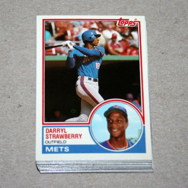 1983 TOPPS BASEBALL - New York Mets Team Set + Traded Series