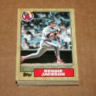 1987 TOPPS BASEBALL - California Angels Team Set + Traded Series