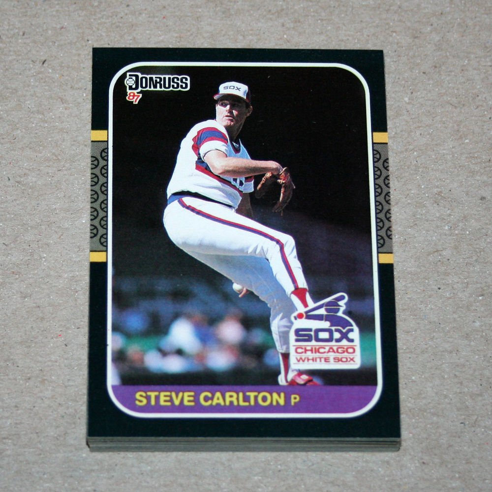 1987 DONRUSS BASEBALL - Chicago White Sox Team Set