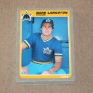 1985 FLEER BASEBALL - Seattle Mariners Team Set + Update Series