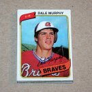 1980 TOPPS BASEBALL - Atlanta Braves Team Set