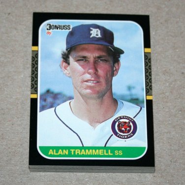 1987 DONRUSS BASEBALL - Detroit Tigers Team Set