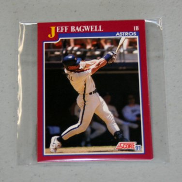 1991 SCORE BASEBALL - Houston Astros Team Set + Rookie & Traded Series