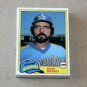 1981 TOPPS BASEBALL - Seattle Mariners Team Set + Traded Series