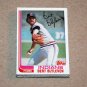1982 TOPPS BASEBALL - Cleveland Indians Team Set + Traded Series