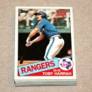 1985 TOPPS BASEBALL - Texas Rangers Team Set + Traded Series