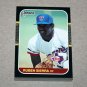 1987 DONRUSS BASEBALL - Texas Rangers Team Set