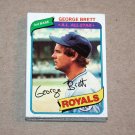 1980 TOPPS BASEBALL - Kansas City Royals Team Set