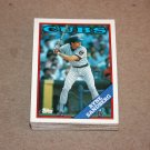 1988 TOPPS BASEBALL - Chicago Cubs Team Set + Traded Series