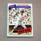1980 TOPPS BASEBALL - Boston Red Sox Team Set