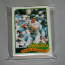 1989 TOPPS BASEBALL - Oakland Athletics Team Set