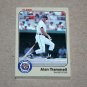 1983 FLEER BASEBALL - Detroit Tigers Team Set