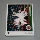 1989 UPPER DECK BASEBALL - California Angels Team Set + High Number Series