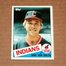 1985 TOPPS BASEBALL - Cleveland Indians Team Set (Traded Series Only)