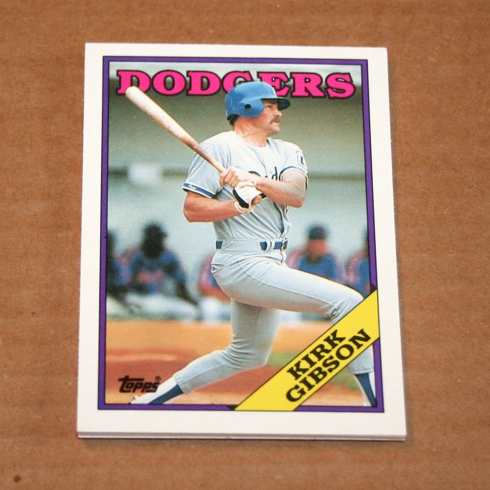 1988 TOPPS BASEBALL - Los Angeles Dodgers Team Set (Traded Series Only)