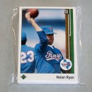 1989 UPPER DECK BASEBALL - Texas Rangers Team Set + High Number Series