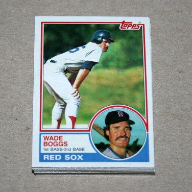1983 TOPPS BASEBALL - Boston Red Sox Team Set + Traded Series