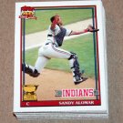 1991 TOPPS BASEBALL - Cleveland Indians Team Set + Traded Series