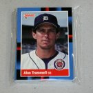 1988 DONRUSS BASEBALL - Detroit Tigers Team Set