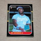 1987 DONRUSS BASEBALL - Kansas City Royals Team Set