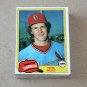 1981 TOPPS BASEBALL - St. Louis Cardinals Team Set + Traded Series