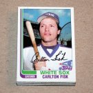 1982 TOPPS BASEBALL - Chicago White Sox Team Set + Traded Series