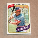 1980 TOPPS BASEBALL - Texas Rangers Team Set