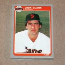 1985 FLEER BASEBALL - San Francisco Giants Team Set + Update Series