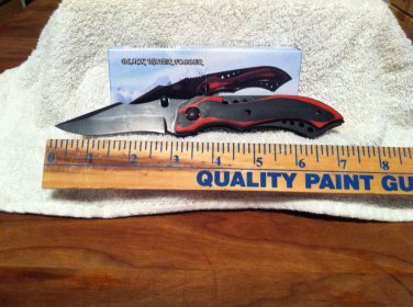 Black Water Folding Knife
