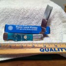 Bone Handle Razor Lock Folder Knife