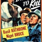 Sherlock Holmes in Dressed to Kill (DVD, 2001)