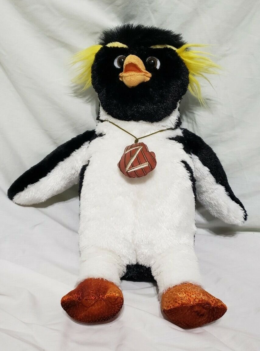 Build A Bear Surf's Up Cody Maverick Penguin Z Shell Necklace 17