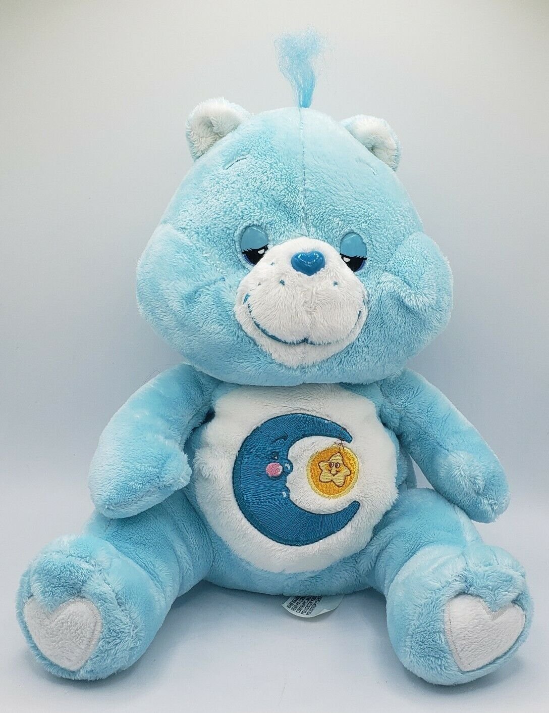 Care Bears Bedtime Bear Plush Carlton Cards Stuffed Animal Blue