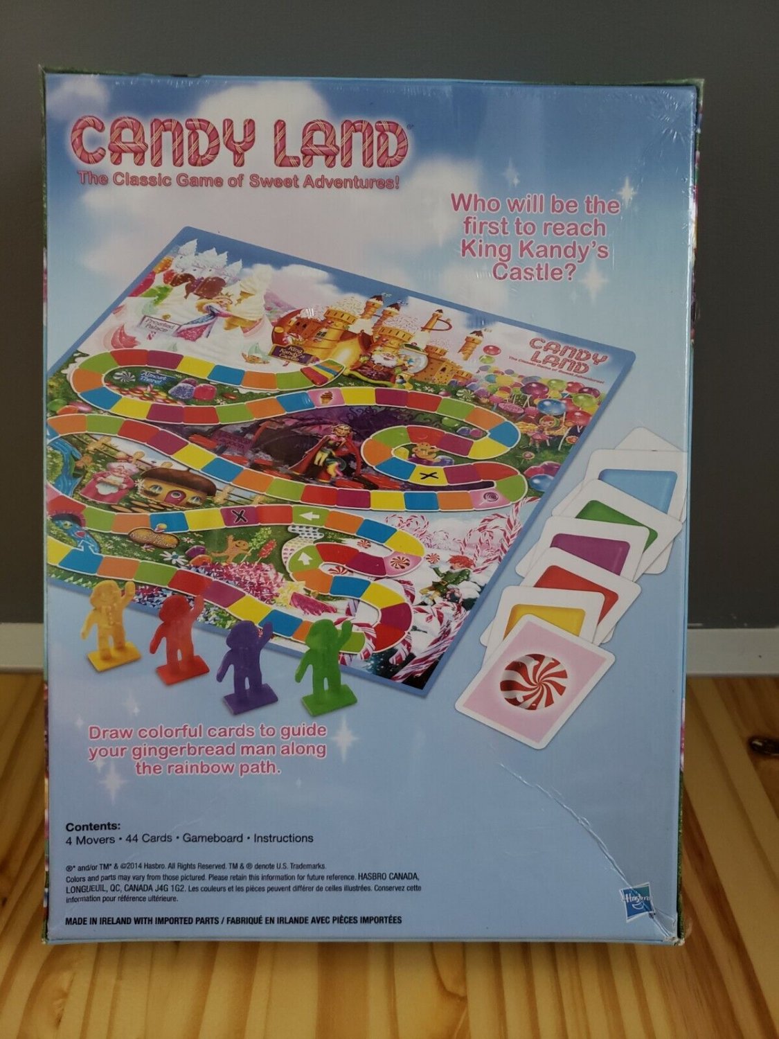 Candy Land Board Game by Hasbro for 2 to 4 Players Ages 3 and Up New Sealed