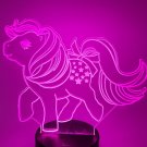 LED My Little Pony Blue Belle Light