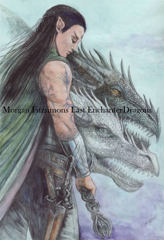 Blackthorn & The Royal Dragons 24 x 16 FINE ART CANVAS FRAMED PRINT