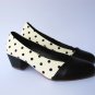 Omaru Shoes - Black & White Basic Dot