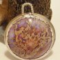 Sterling Silver Sea Sediment Jasper Pendant