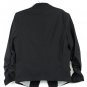 Large Women Black 3/4 Sleeve Coat Mini Blazer