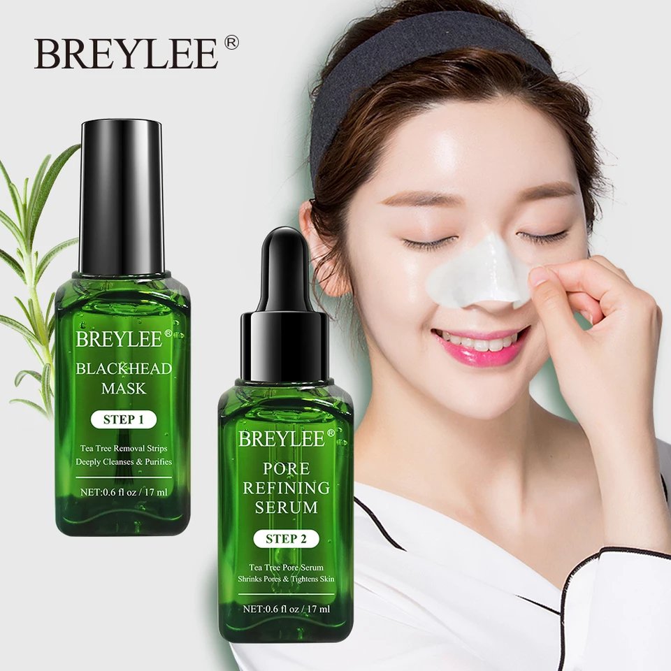 Breylee blackhead treatment serum box