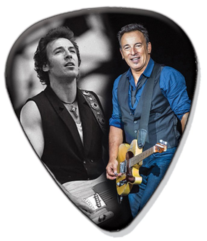 Bruce Springsteen 1 Loose Playable Guitar Pick Plectrum Licensed Live